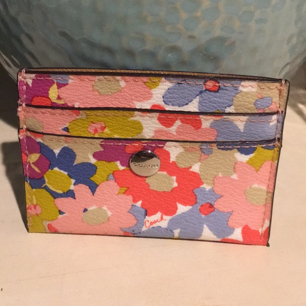 Coach card wallet